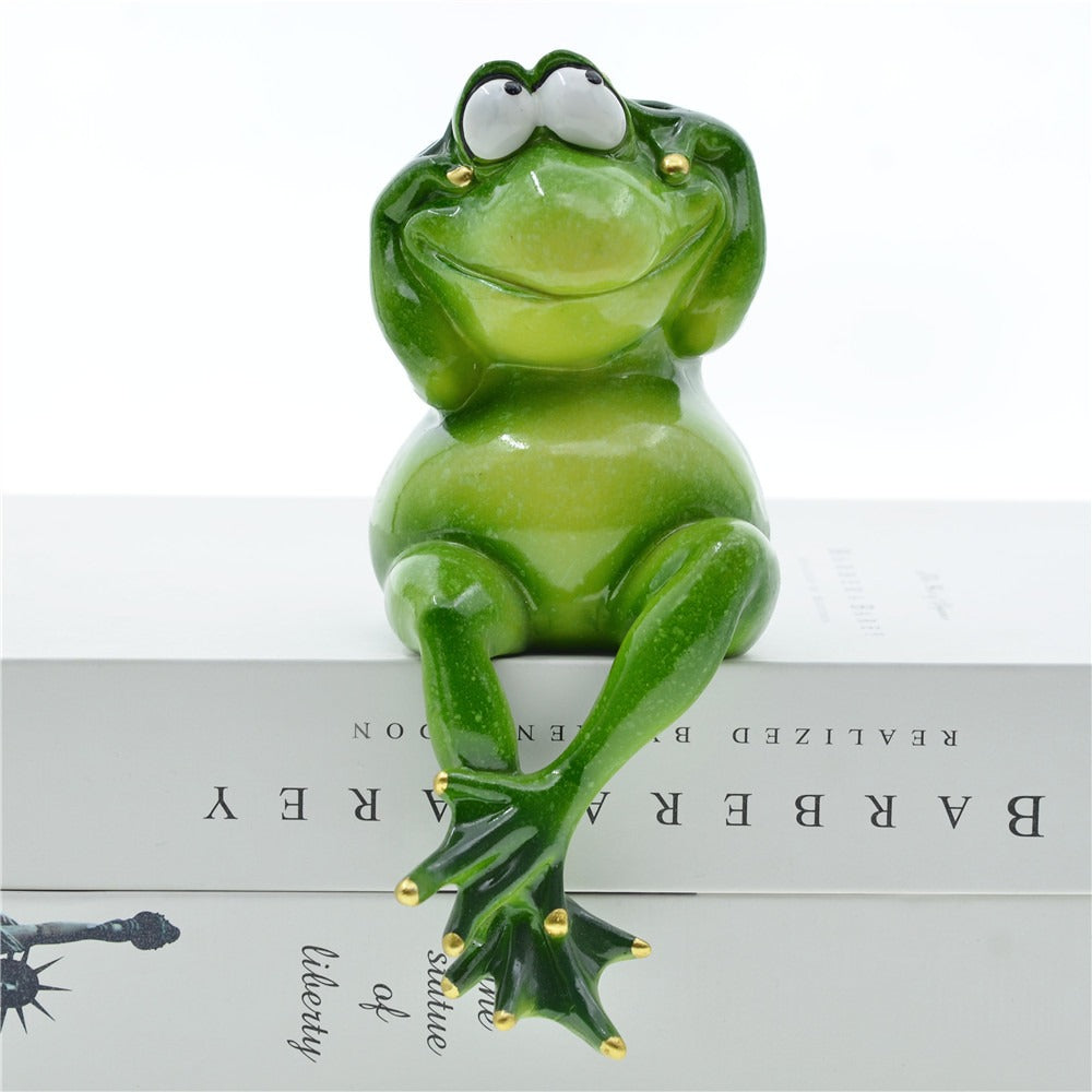 Garden Home Three No Frog Resin Decoration