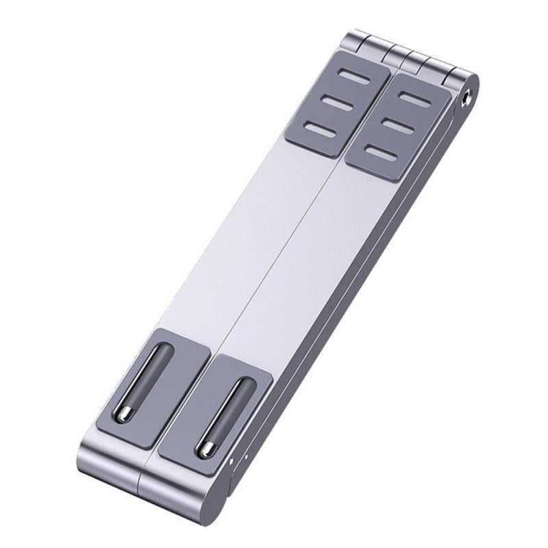 3 In 1 Foldable Laptop Holder Adjustable Aluminum Tablet Desktop Holder For Phone/iPad/Laptop Notebook Cell Phone Holder Stand Support
