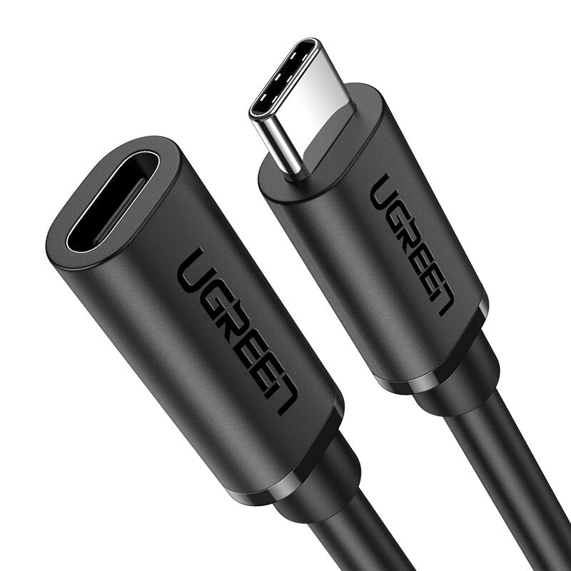Ugreen USB C Extension Cable Type C Extender Cord USB-C Thunderbolt 3 for MacBook Pro Nintend Switch USB 3.1 USB Extension Cable