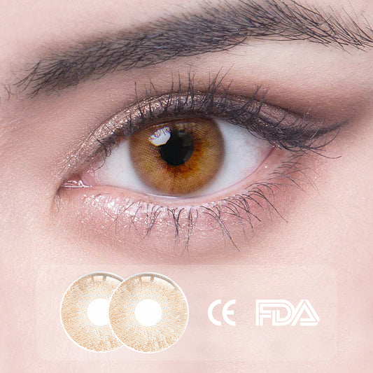 1Pcs  FDA Certificate Eyes Beautiful Pupil Colorful Girl Cosplay Contact Lenses