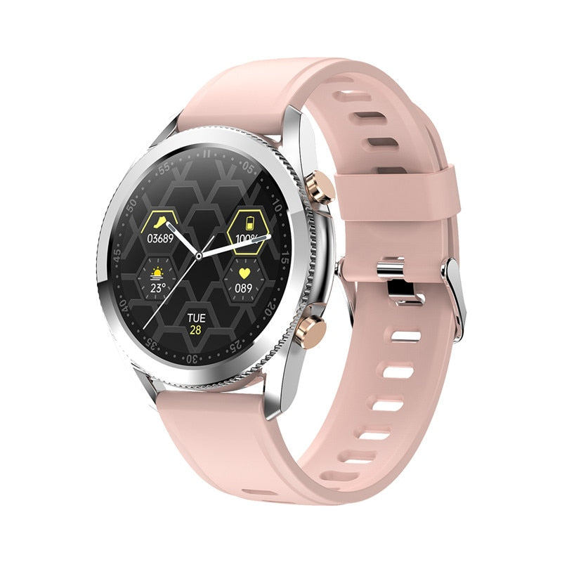 NEW Bluetooth Phone Smartwatch Women Men Waterproof Sports Fitness Watch Health Tracker Weather Display For Android ios Samsung