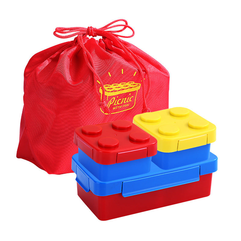 Fun and Creative Modular Lunch Box Lunch Box Picnic Box Children's Salad Box Fruit Box
