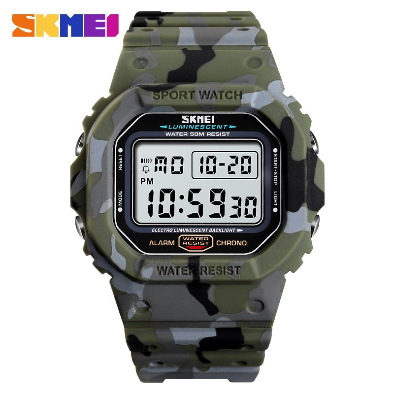 SKMEI 1471 Waterproof Luminous Digital Watch Military Sports Men Wristwatch Men's Watches Relogio Masculino relojes para hombre