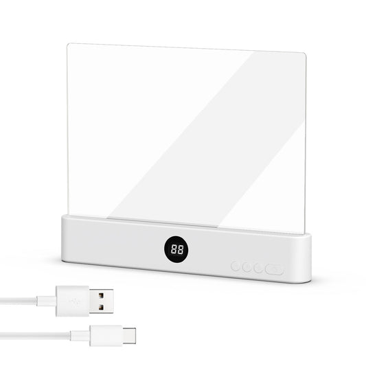 1200mAh battery + 3 color temperatures + brightness adjustment + timer off LED Reading Light USB Powered Night Light