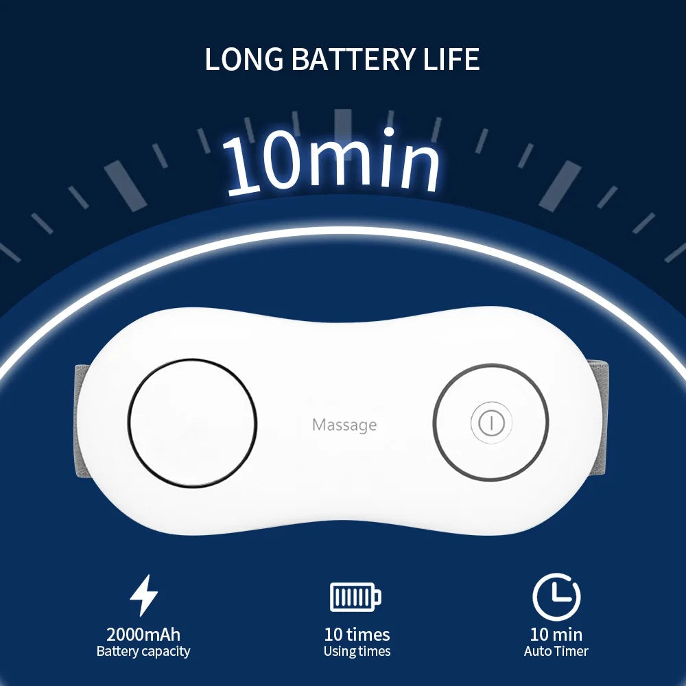 EMS Waist Massager Moxibustion Hot Compress Warm Uterus Relax Muscles Red light Relieve Lumbar Abdominal Pain Healthy Care Tool