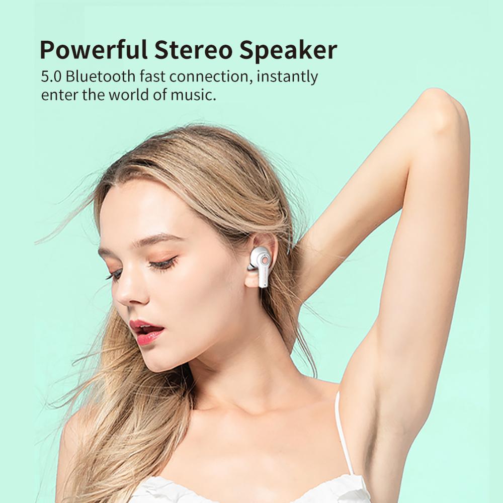 New TWS Bluetooth 5.0 Wireless Earphone Earbouds Sports Earphones 9D HIFI Stereo Noise Cancelling Waterproof Headset