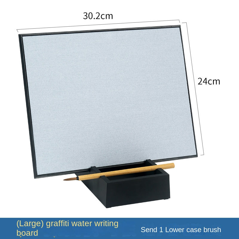 Clear Water Drawing Board, Reusable Water Writing Painting Learning Plastic Writing Board for Kids and Education