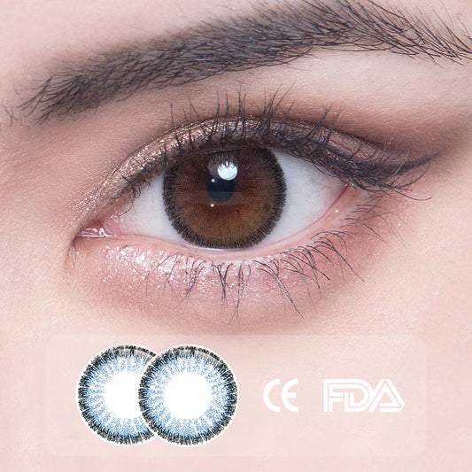 1Pcs FDA Certificate Eyes Beautiful Pupil Colorful Girl Cosplay Contact Lenses