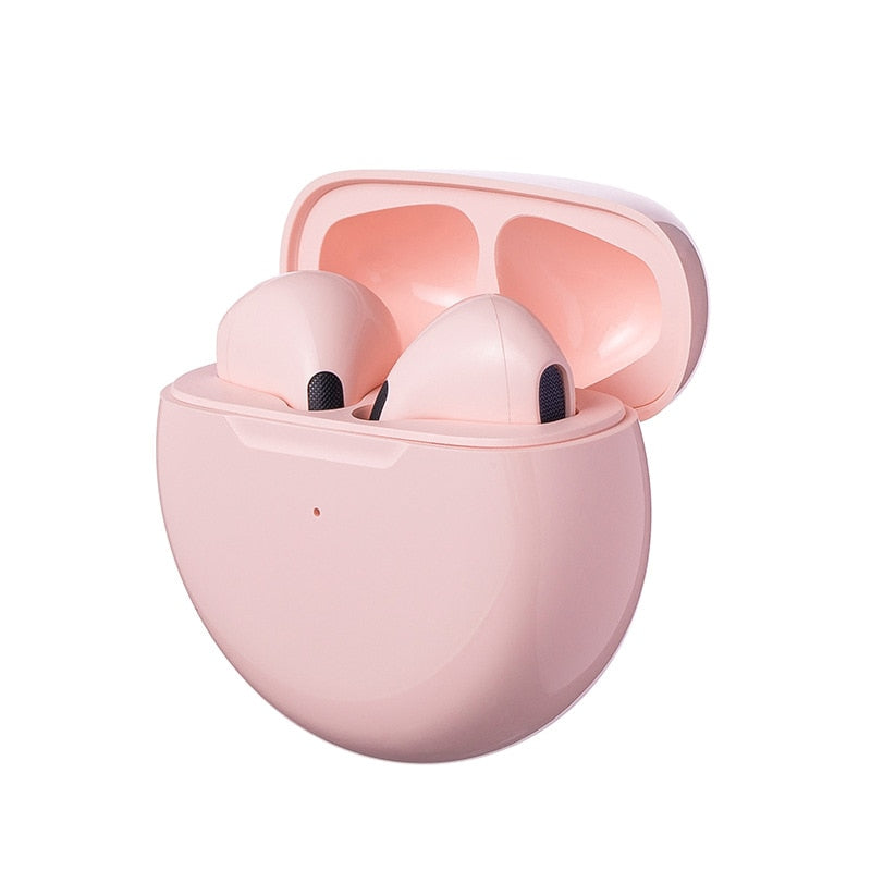 Pro6 TWS Touch Control Wireless Headphone Bluetooth 5.0 Earphones Sport Earbuds Music Headset For Iphone Xiaomi phones