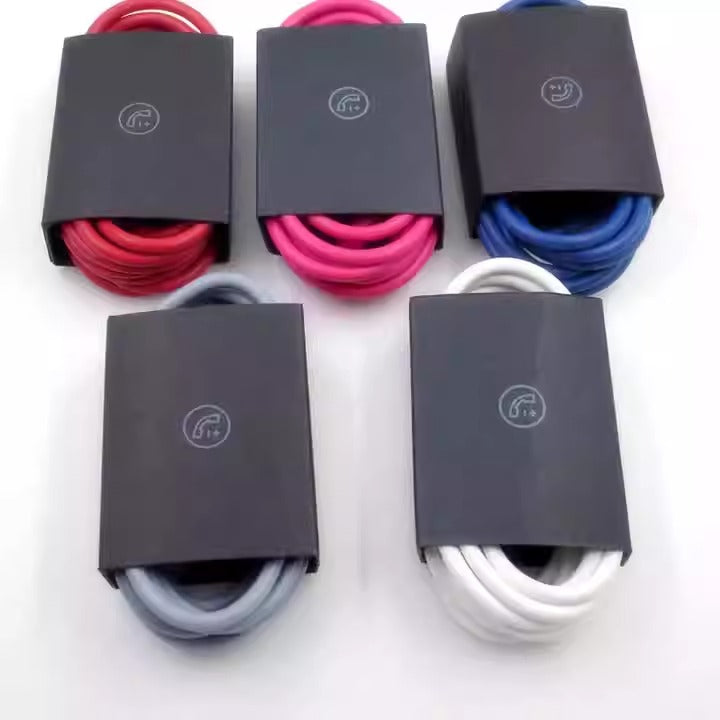 Seven color SOLO 2.0 with microphone control headphone audio cable 3.5 male to male recording headphone cable