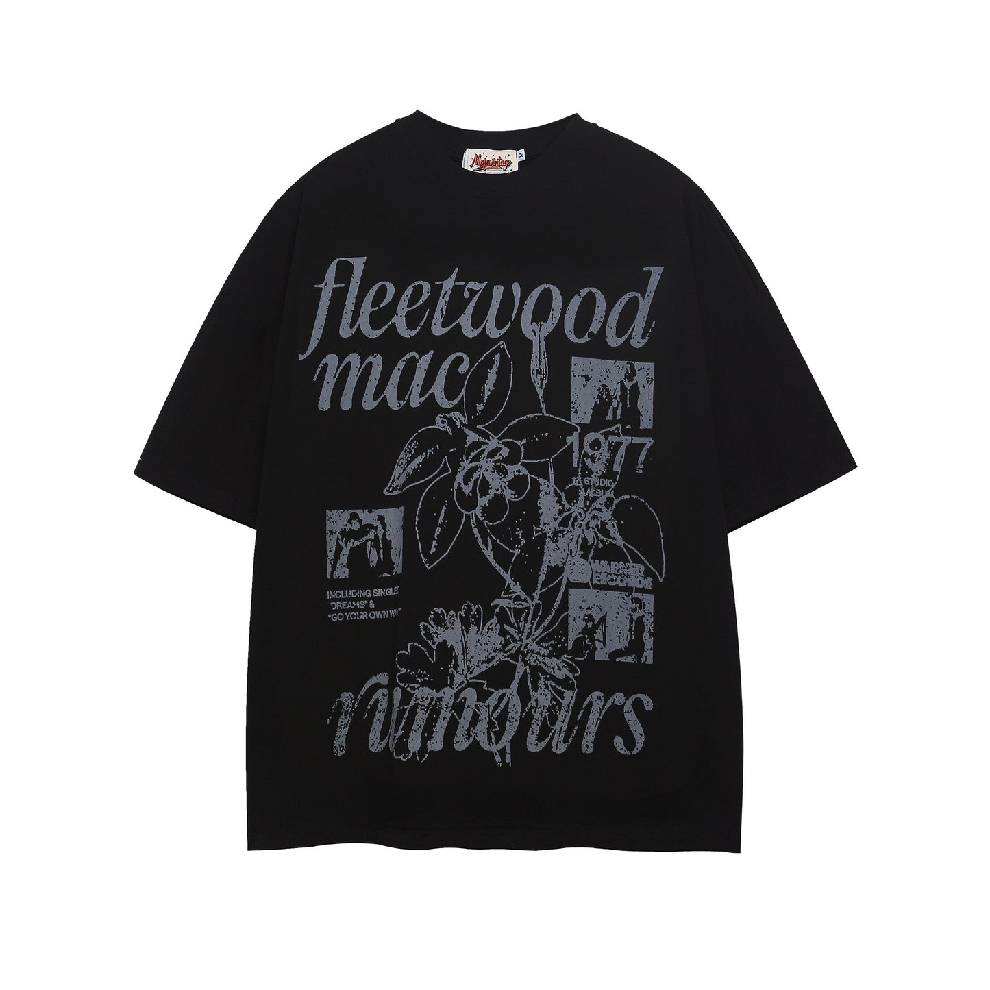 Album vintage printed short sleeves