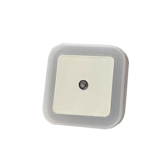 Square LED Night Light Plug-in Smart Light Control Indoor Sensor Bedside Lamp for Bedroom