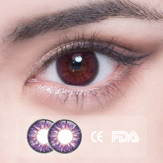 1Pcs FDA Certificate Eyes Beautiful Pupil Colorful Girl Cosplay Contact Lenses