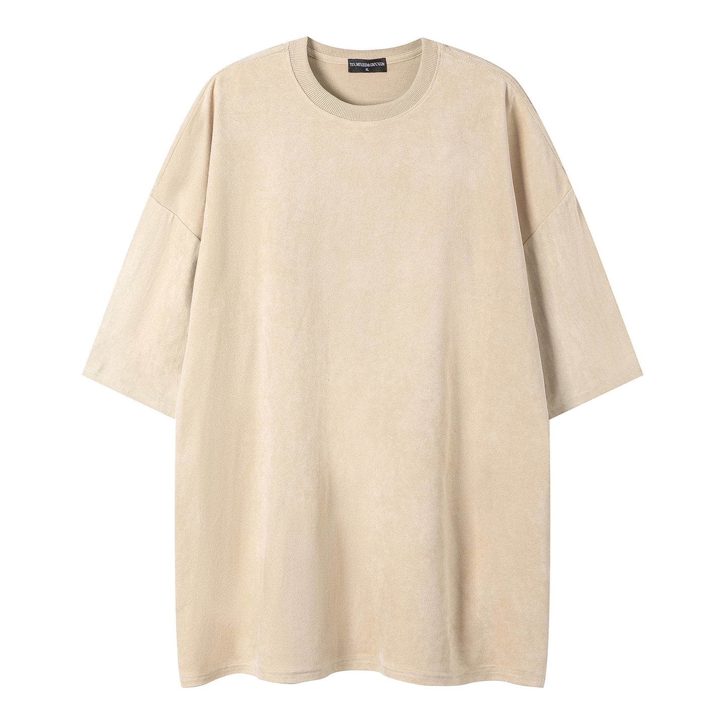 Basic minimalist plain version short sleeved shirt