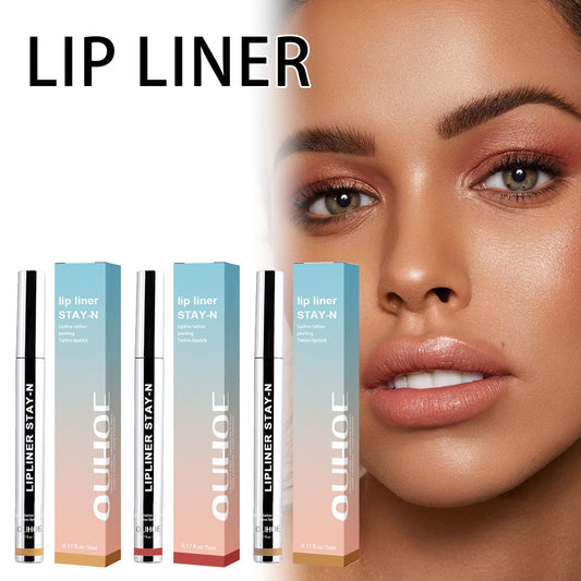 Sexy Lipliner Pencil Waterproof Contour Tint Lipstick Pen Lip Plumpe Contouring Female Makeup Make-up Maquiagem