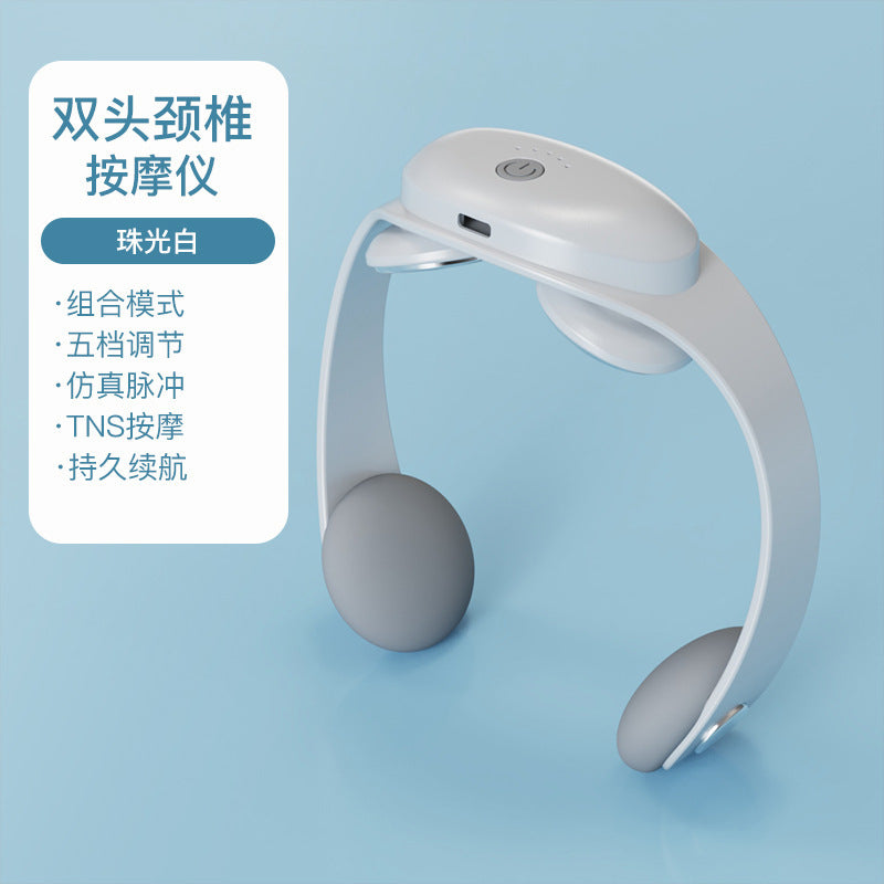 Cervical Massage Device Multi-Functional Cervical Massager Pulse Home Neck and Shoulder Massager Smart Cervical Massager