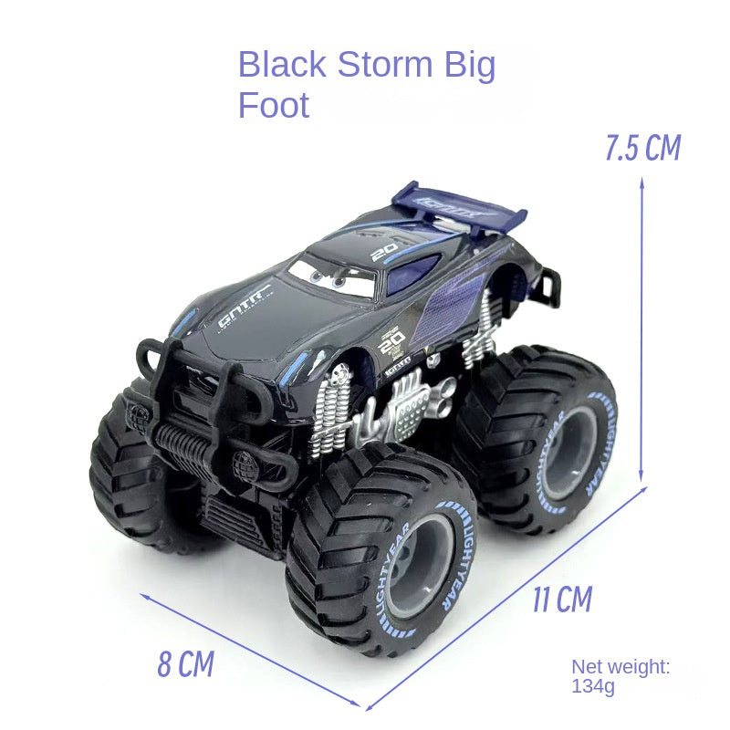 Racing Car Cars Diecast McQueen Mater Dual Inertia Assist Off-Road Alloy Vehicle Kids Toy Boy 4WD