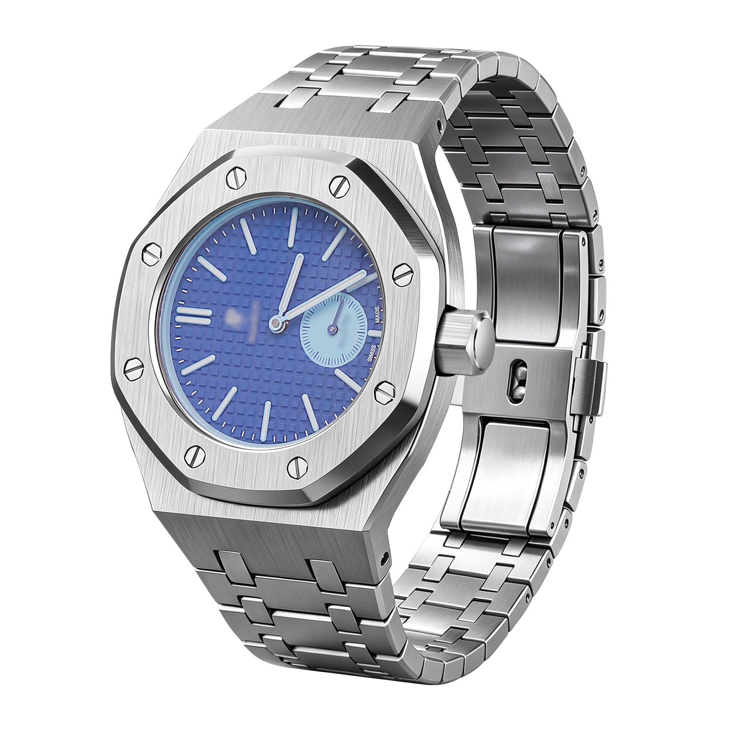 Stainless Steel Modified Case with Royal Pop Metal Modified Case and Strap