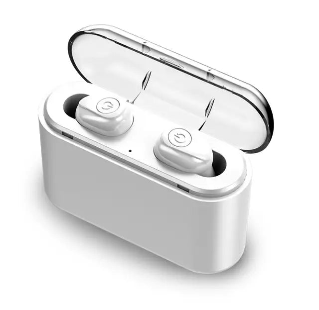 TWS X8 True Wireless Earbuds Bluetooth Earphones Mini TWS Waterproof Headfrees with 2200mAh Power Bank For All Phone