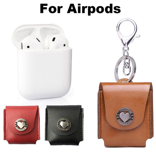 Apple Airpods Genuine Leather Cover Case