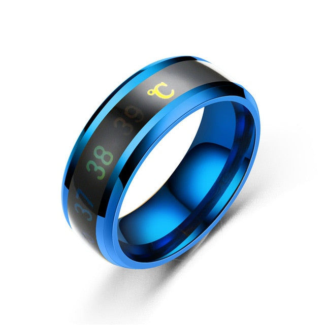 Temperature Ring Titanium Steel