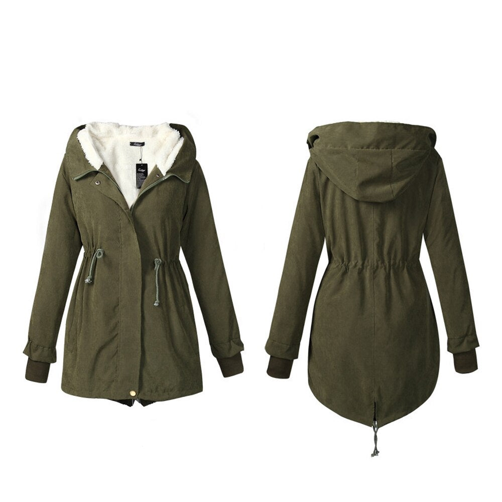 Hooded Bella philosophy Women Parkas Winter Coat