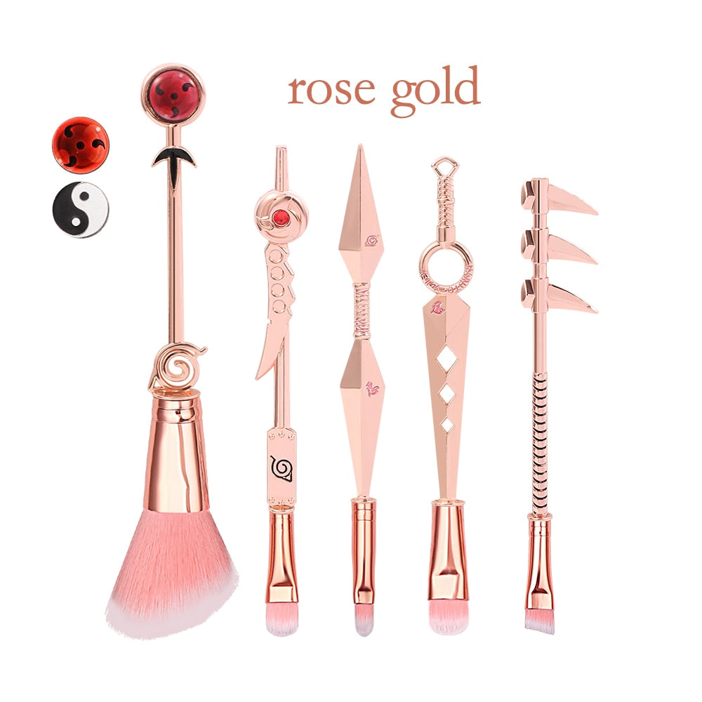 Hot Cosplay Naruto Makeup Brushes Set