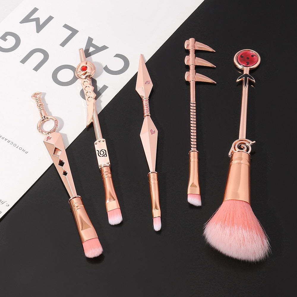 Hot Cosplay Naruto Makeup Brushes Set
