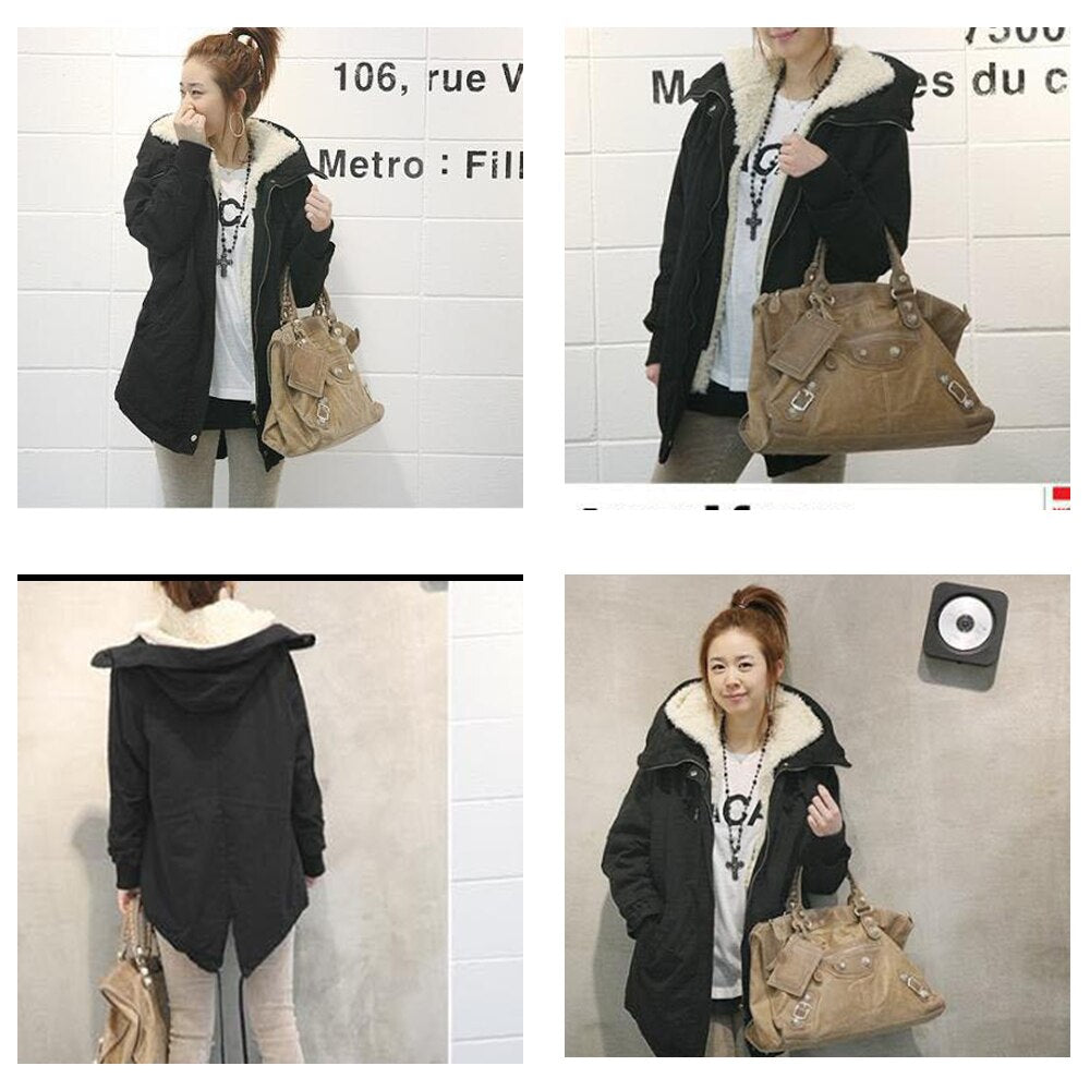 Hooded Bella philosophy Women Parkas Winter Coat