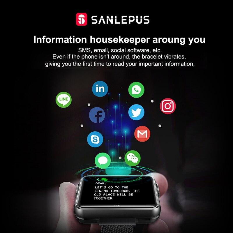 NEW SANLEPUS Smart Watch