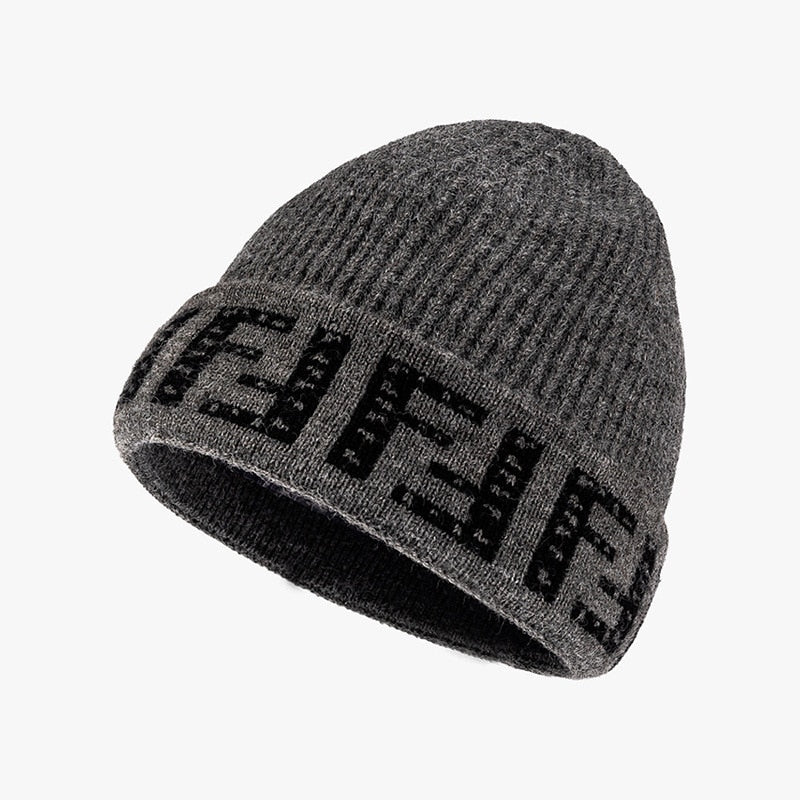 Soft Letter Beanie