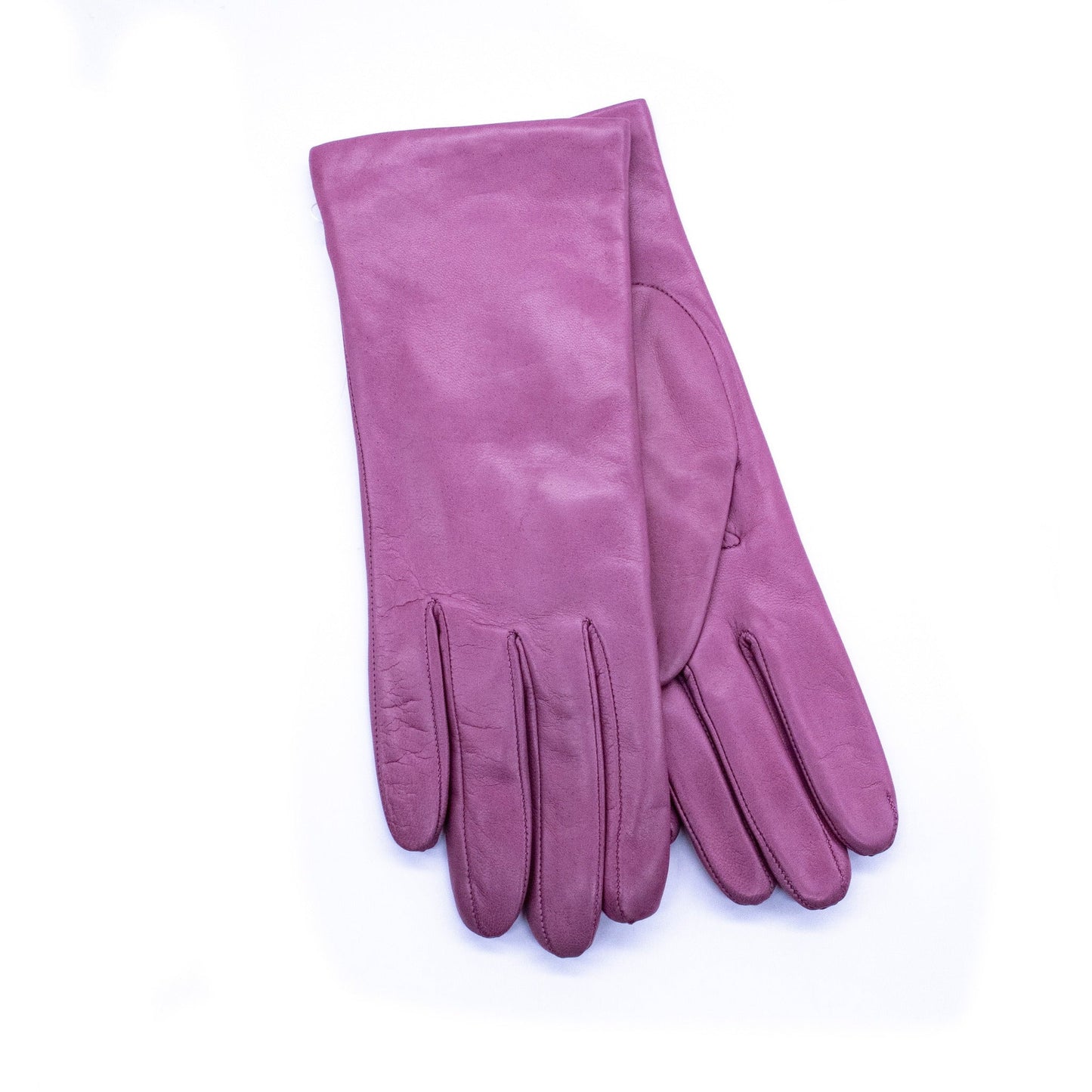9" LEATHER GLOVES WITH CASHMERE LINING
