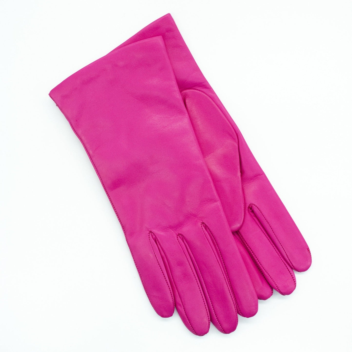 9" LEATHER GLOVES WITH CASHMERE LINING