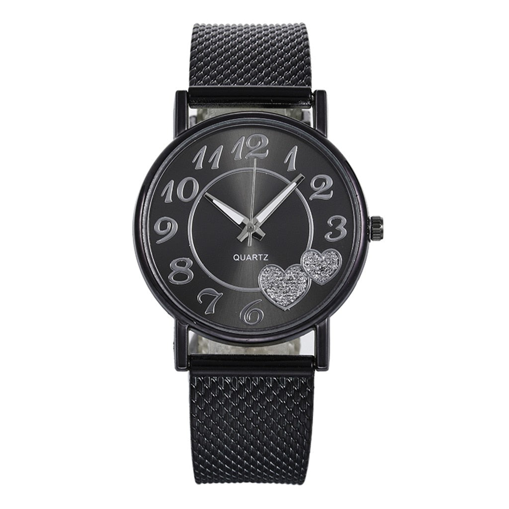 Fashion Women Mesh Belt Watch