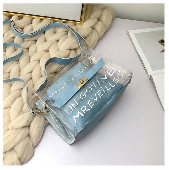 Clear Large Transparent PVC Shoulder Bags