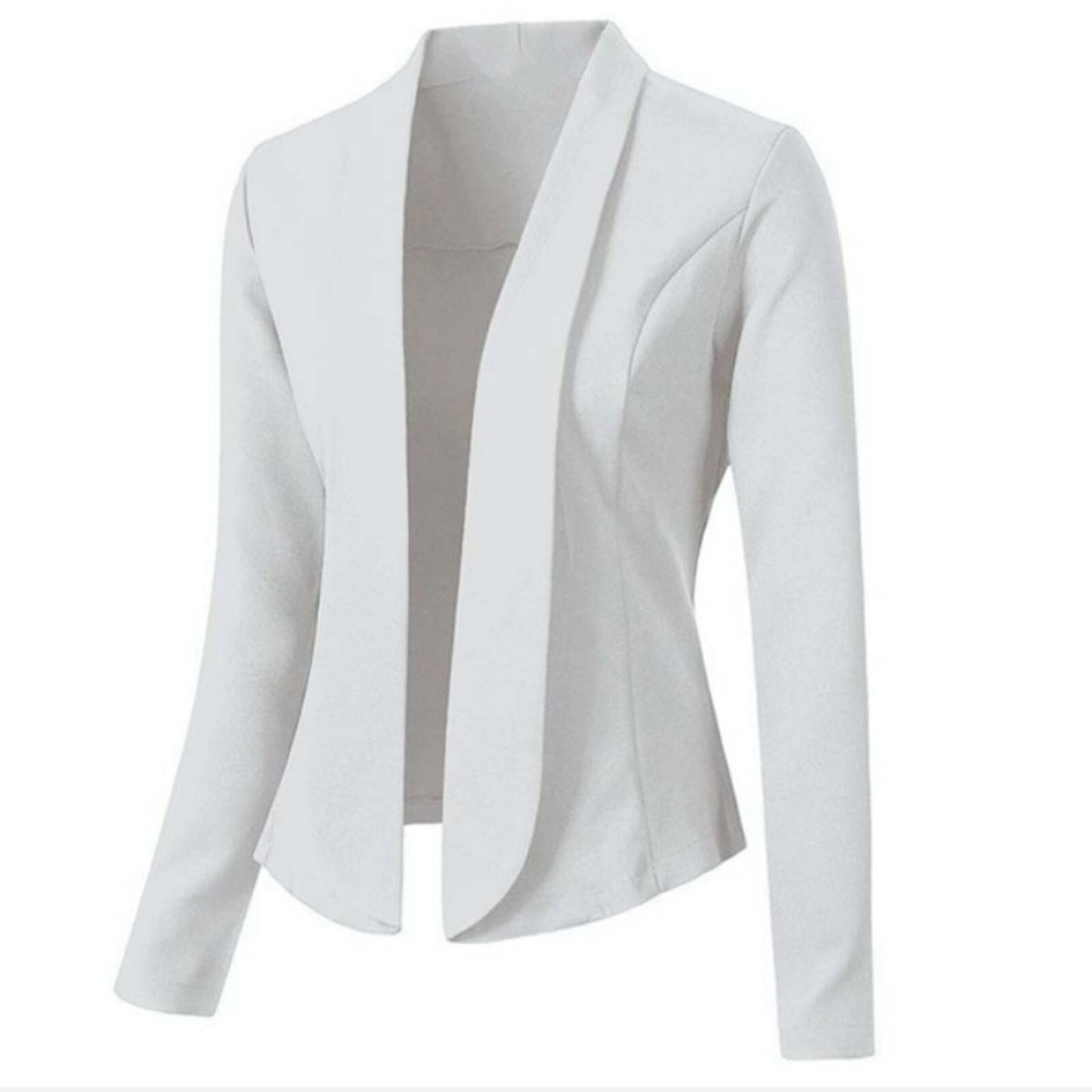 Blazers Women Fashion Solid Tops Long Sleeve Jacket