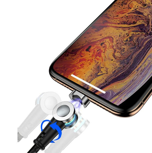 Universal 180° rotation Magnetic Micro USB Cable