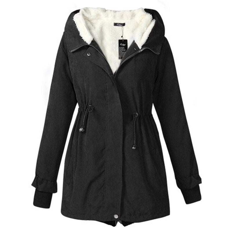 Hooded Bella philosophy Women Parkas Winter Coat
