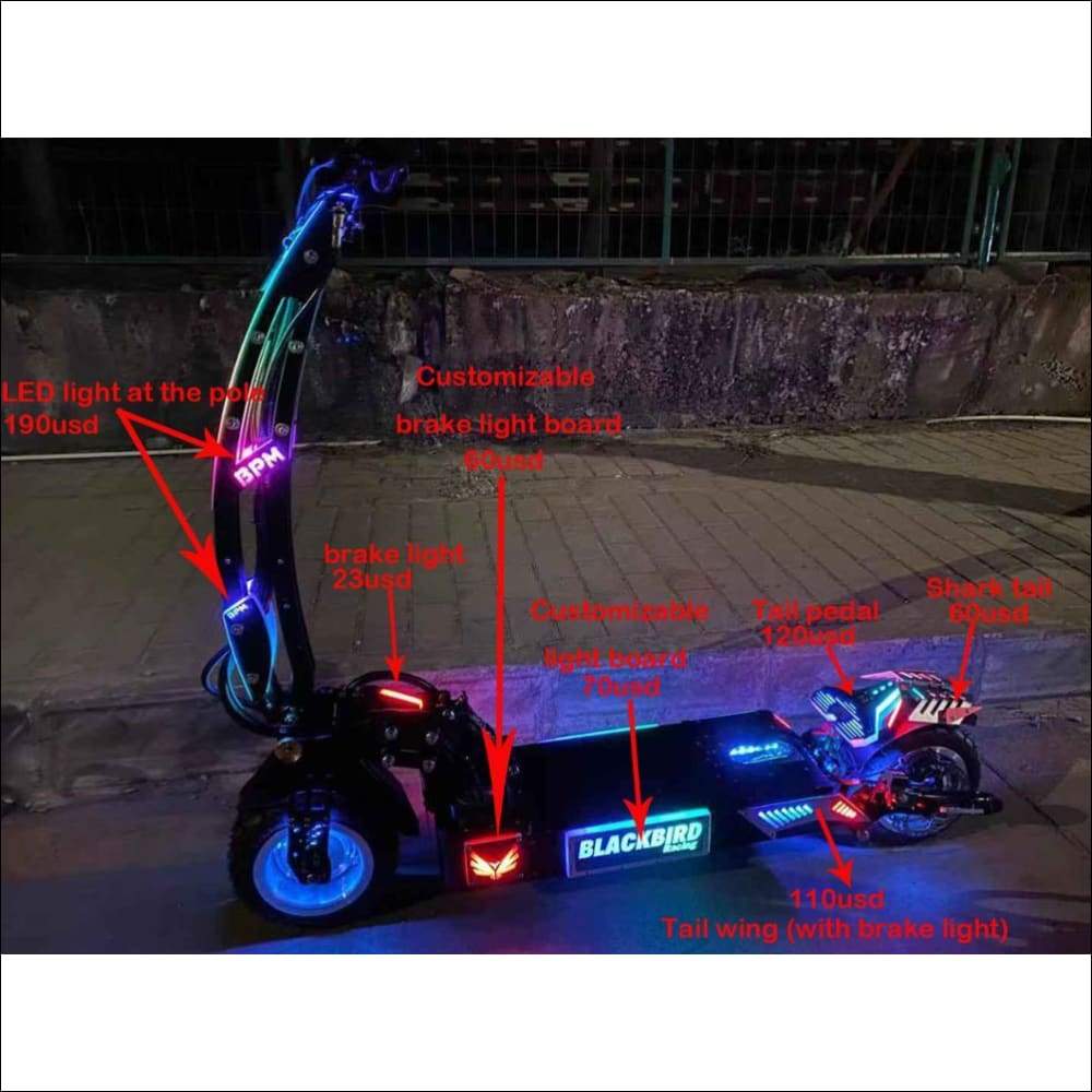 60V LED Tesla Electric Scooter