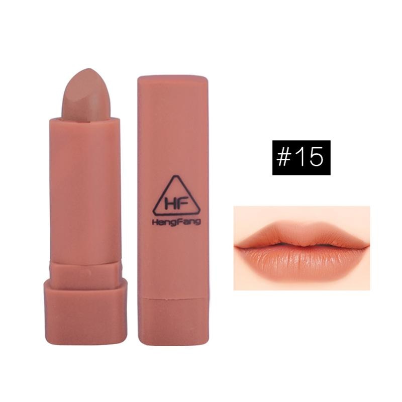 6Pcs/set Pumpkin Color Matte Lipstick Set
