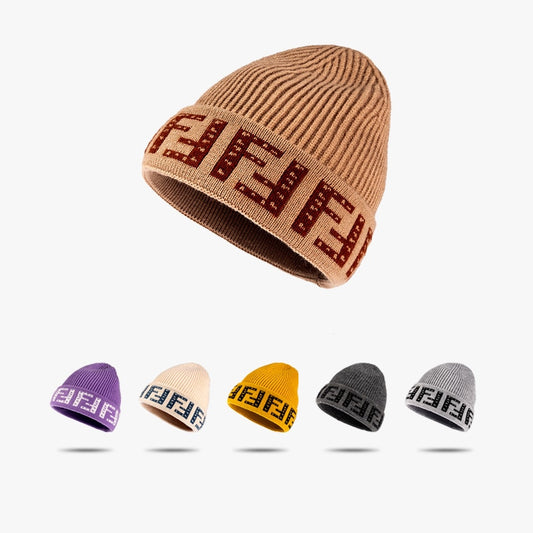 Soft Letter Beanie