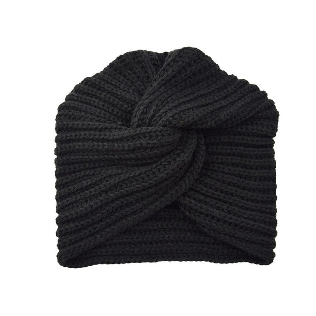 bohemia turban cashmere Cap