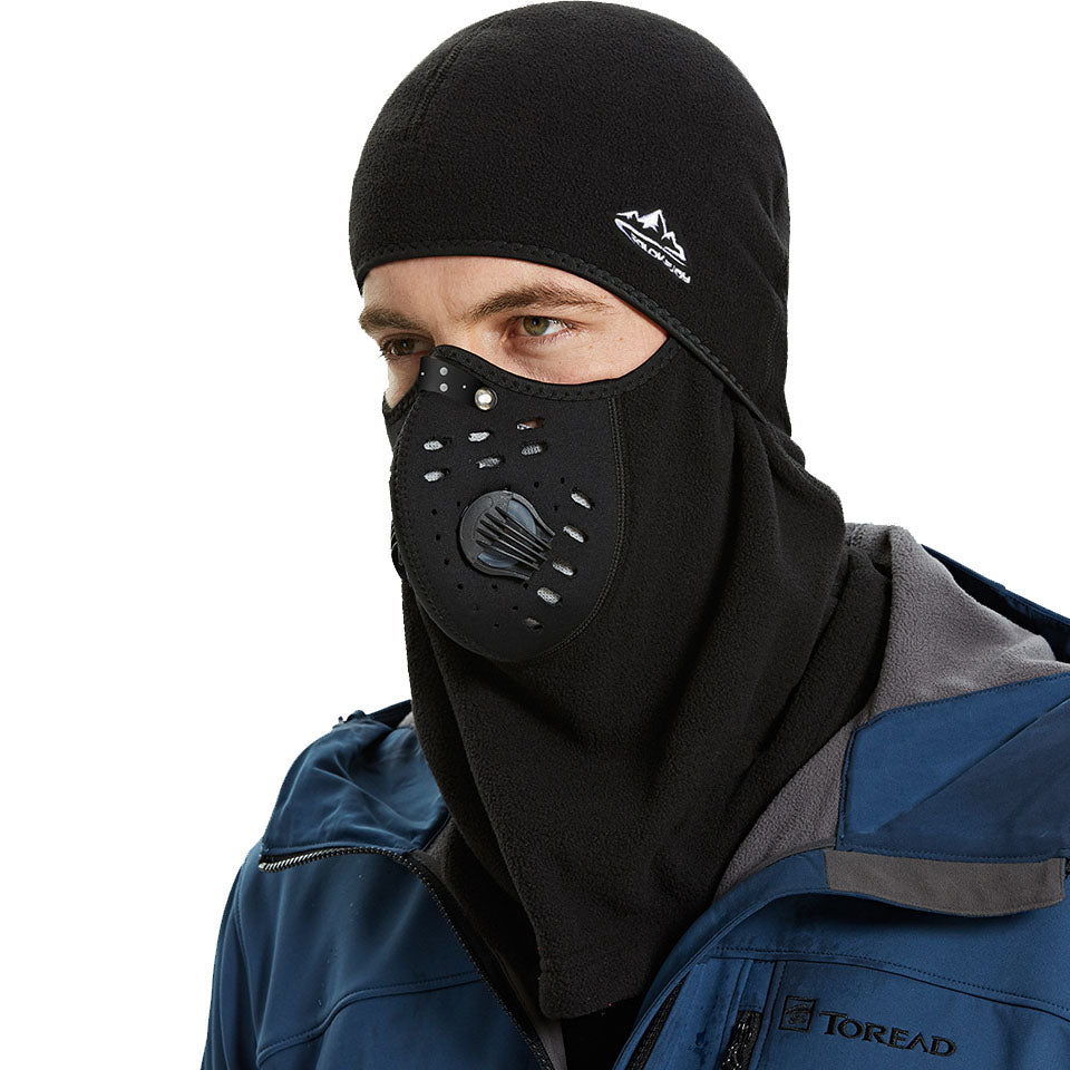 Winter Cycling Mask Thermal Keep Warm Windproof Half Face Sport Mask