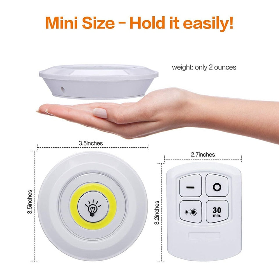 Wireless Remote Control Super Bright LED lights
