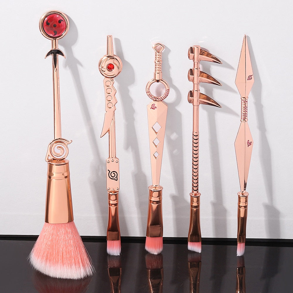 Hot Cosplay Naruto Makeup Brushes Set