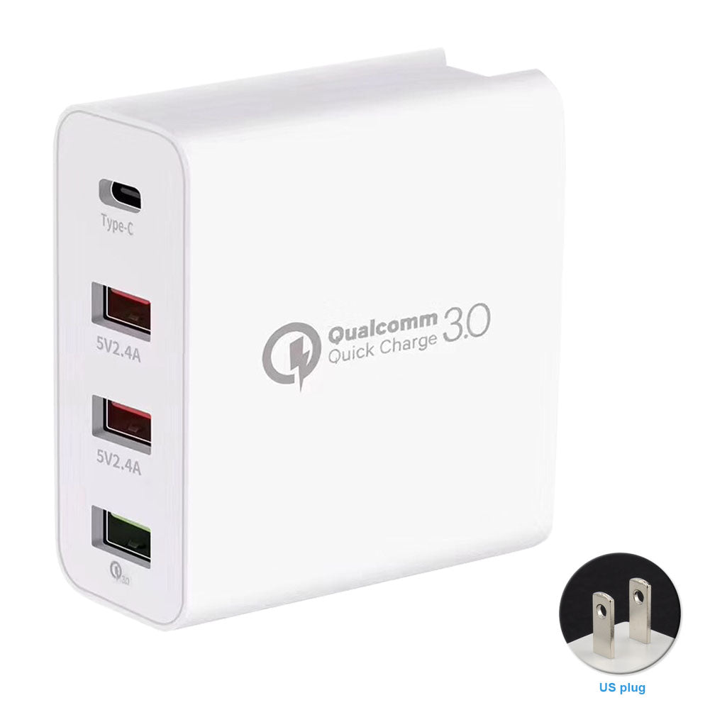 4 Ports Universal Car Wall Charger