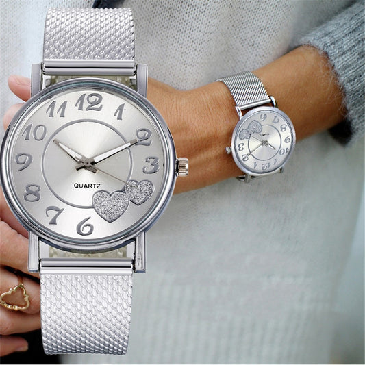 Fashion Women Mesh Belt Watch