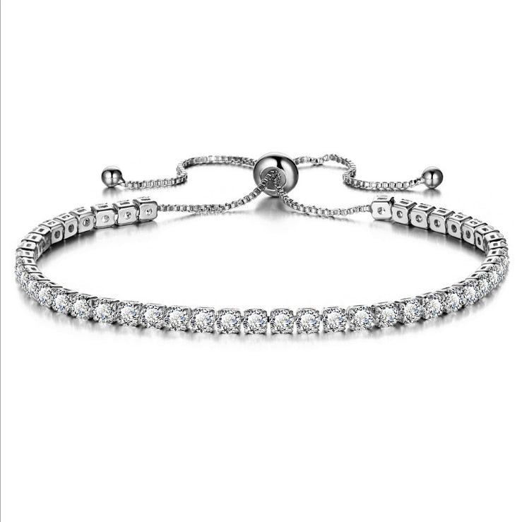Cubic Zirconia Tennis Bracelets
