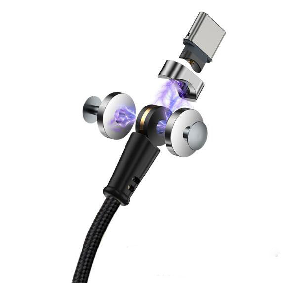 Universal 180° rotation Magnetic Micro USB Cable
