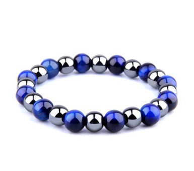 Royal Blue Tiger Eye Bracelet